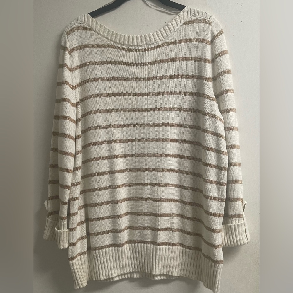 Jones New York Striped Sweater